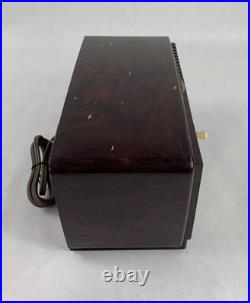 GE General Electric 515 Vintage Radio Alarm Clock Parts or Repair