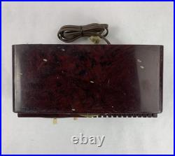 GE General Electric 515 Vintage Radio Alarm Clock Parts or Repair