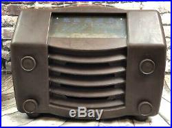 GEC Vintage Bakelite Valve Radio 1948 Art Deco Style Display Prop Parts only