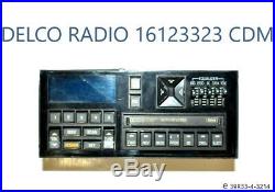GM DELCO factory RADIO old Classic vintage RETRO original 16123323 CDM