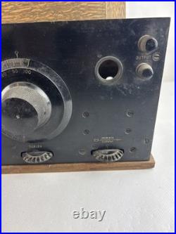 GREBE MODEL CR-5 RADIO Untested Selling ASIS. Parts