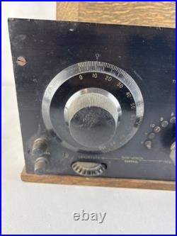 GREBE MODEL CR-5 RADIO Untested Selling ASIS. Parts