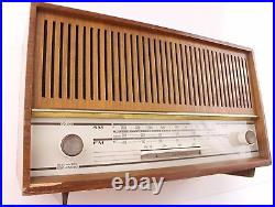 GRUNDIG Model 102U 1950 VintageTube Radio Very Rare Made in Germany For Parts