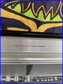 GRUNDIG RR 3000 Stereo Radio FOR PARTS OR REPAIR