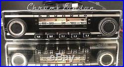 GRUNDIG WELTKLANG Vintage Chrome Classic Car FM Radio +FREE MP3 1YR WARRANTY