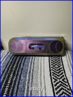 General Electric Sidestep Boom Box Untested Parts Only (Stranger Things)
