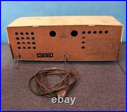 General Vacuum Tube Radio 6ma303 Vintage Radio For Parts Repair Or Restoration