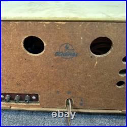 General Vacuum Tube Radio 6ma303 Vintage Radio For Parts Repair Or Restoration