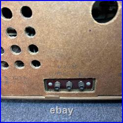 General Vacuum Tube Radio 6ma303 Vintage Radio For Parts Repair Or Restoration