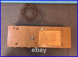 General Vacuum Tube Radio 6ma303 Vintage Radio For Parts Repair Or Restoration