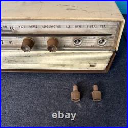 General Vacuum Tube Radio 6ma303 Vintage Radio For Parts Repair Or Restoration