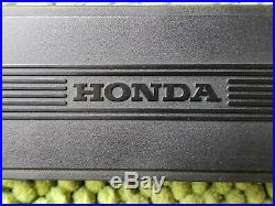 Genuine 1980s Honda Radio Block Off Plate OEM Civic CRX Single DIN rare vintage