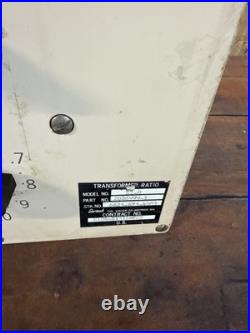 Gertsch RT-9 US Navy Radio Transformer Vintage Military RF Unit Parts Repair