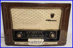 Grundig 2043 with3D Vintage Short Wave Radio Klang German FOR PARTS NON-WORKING