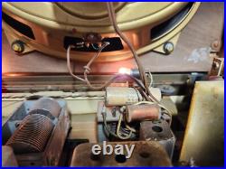 Grundig 2043 with3D Vintage Short Wave Radio Klang German FOR PARTS NON-WORKING