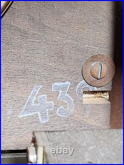 Grundig 2043 with3D Vintage Short Wave Radio Klang German FOR PARTS NON-WORKING