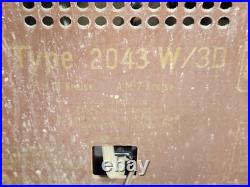 Grundig 2043 with3D Vintage Short Wave Radio Klang German FOR PARTS NON-WORKING