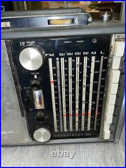Grundig Ocean Boy Transistor 3000 German Radio Doesn't Power On Parts Or Repair