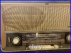 Grundig Radio Model 3262U For Parts or Repair Powers On Great Display