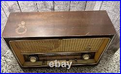 Grundig Radio Model 3262U For Parts or Repair Powers On Great Display