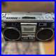 HITACHI-TRK-8180-Boombox-Radio-Cassette-Power-On-Only-For-Parts-Vintage-Japan-01-ujn