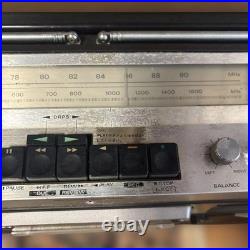 HITACHI TRK-8180 Boombox Radio Cassette Power-On Only For Parts Vintage Japan