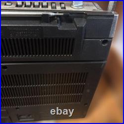HITACHI TRK-8180 Boombox Radio Cassette Power-On Only For Parts Vintage Japan