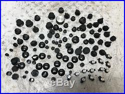 HUGE LOT of Vintage Large and Small Knobs from HP Tektronix Ham Radio Parts DIY