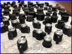 HUGE LOT of Vintage Large and Small Knobs from HP Tektronix Ham Radio Parts DIY
