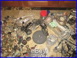 HUGE Vintage Electronic Parts LOT TRANSISTORS, CAPACITORS, PARTS ETC TV/RADIO CB