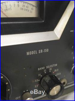 Hallicrafters SR-150 Ham Radio Transceiver Tube Vintage As-Is Parts UNTESTED