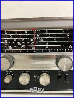 Hallicrafters SX-130 Vintage Tube Shortwave Radio Receiver for PARTS OR REPAIR