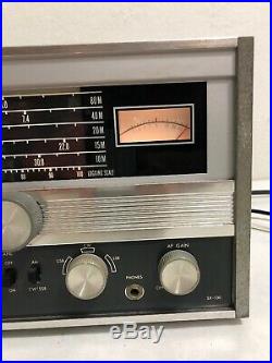 Hallicrafters SX-130 Vintage Tube Shortwave Radio Receiver for PARTS OR REPAIR