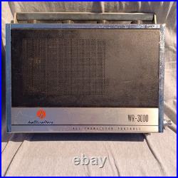 Hallicrafters WR 3000 6 Band Solid State Portable Receiver Radio PARTS ONLY