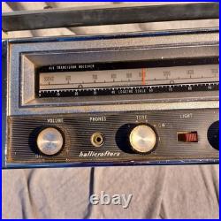 Hallicrafters WR 3000 6 Band Solid State Portable Receiver Radio PARTS ONLY