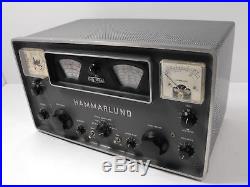 Hammarlund HQ-100A C Vintage Ham Radio Receiver for Parts / Restoration SN 10138