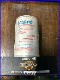 Harley-Davidson GENUINE OIL CAN AM RADIO PREMIUM AM OIL CAN WORKING NEW BATTERY