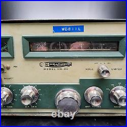 Heathkit HR-20 Vintage Ham Radio Receiver Looks Good, For Parts or Repair
