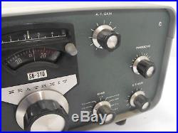 Heathkit SB-310 Vintage Ham Radio Receiver for Parts or Restoration SN 2736843C