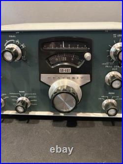Heathkit SB-401 Vintage Ham Radio Transmitter- PARTS, UNTESTED as is