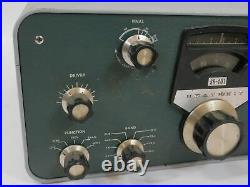 Heathkit SB-401 Vintage Tube Ham Radio Transceiver (great parts unit, untested)