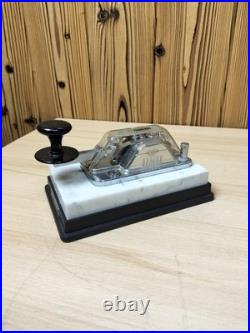 Hi-Mound HK-710 Morse Code Key Vintage Retro Marble Base Radio Parts E329