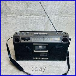 Hitachi Perdisco TRK-8020 Cassette Radio Vintage Japan AS-IS FOR PARTS OR REPAIR