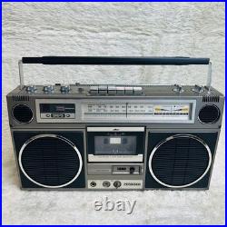 Hitachi Perdisco TRK-8020 Cassette Radio Vintage Japan AS-IS FOR PARTS OR REPAIR