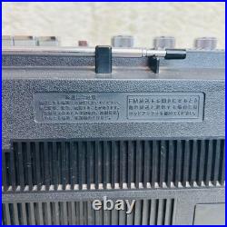 Hitachi Perdisco TRK-8020 Cassette Radio Vintage Japan AS-IS FOR PARTS OR REPAIR