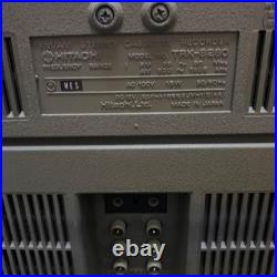 Hitachi TRK-8280 PERDiSCO Boombox Vintage Japan For Parts or Repair Tested