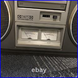 Hitachi TRK-8280 PERDiSCO Boombox Vintage Japan For Parts or Repair Tested