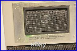 Hitachi Trk-9900w Am Fm Sw Radio Boombox Ghettoblaster Boombox Vintage For Parts