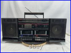 Hitachi Trk-w545w Boombox Rare Vintage Parts/repair