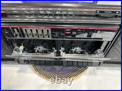 Hitachi Trk-w545w Boombox Rare Vintage Parts/repair